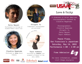 Asian American Festival Love & Unity Postcard Final Version Back