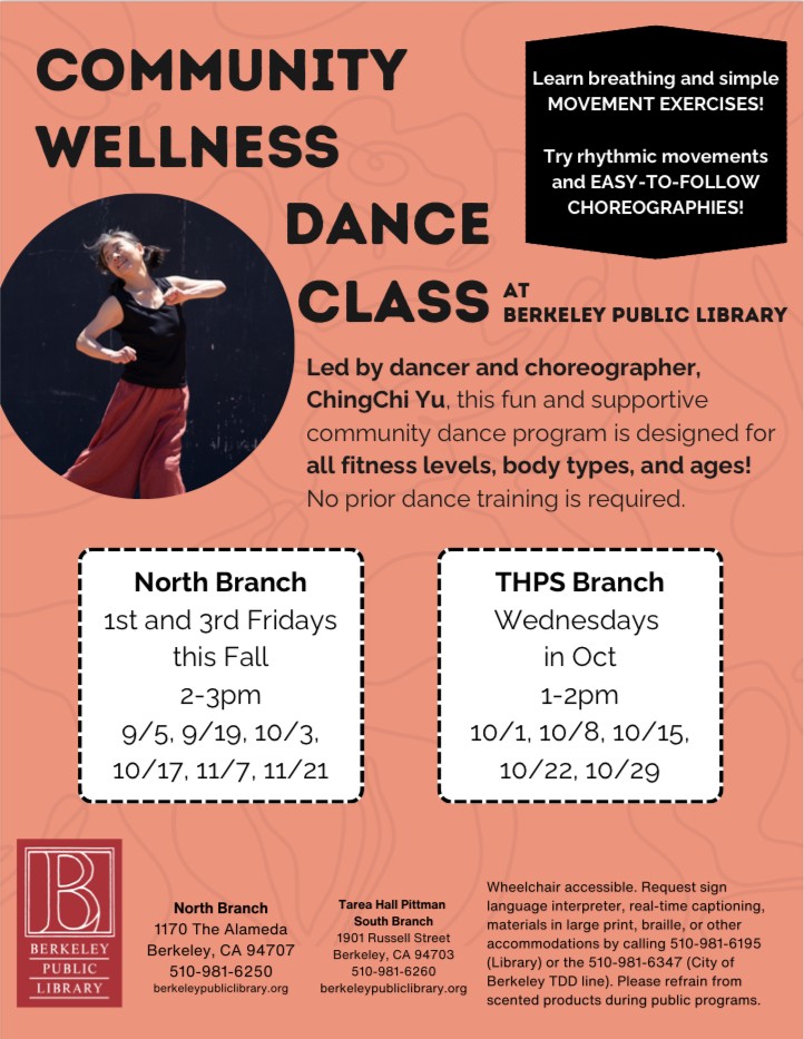 Wellness Class Flyer Libraries